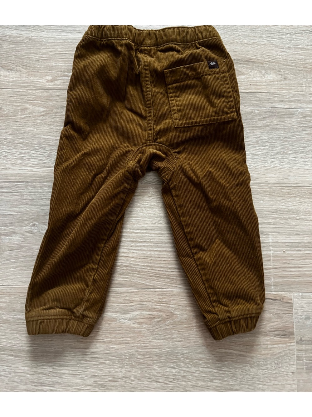 Tea Collection Boy’s Corduroy Pants Burnt Orange - Size 2T - Picture 6 of 7